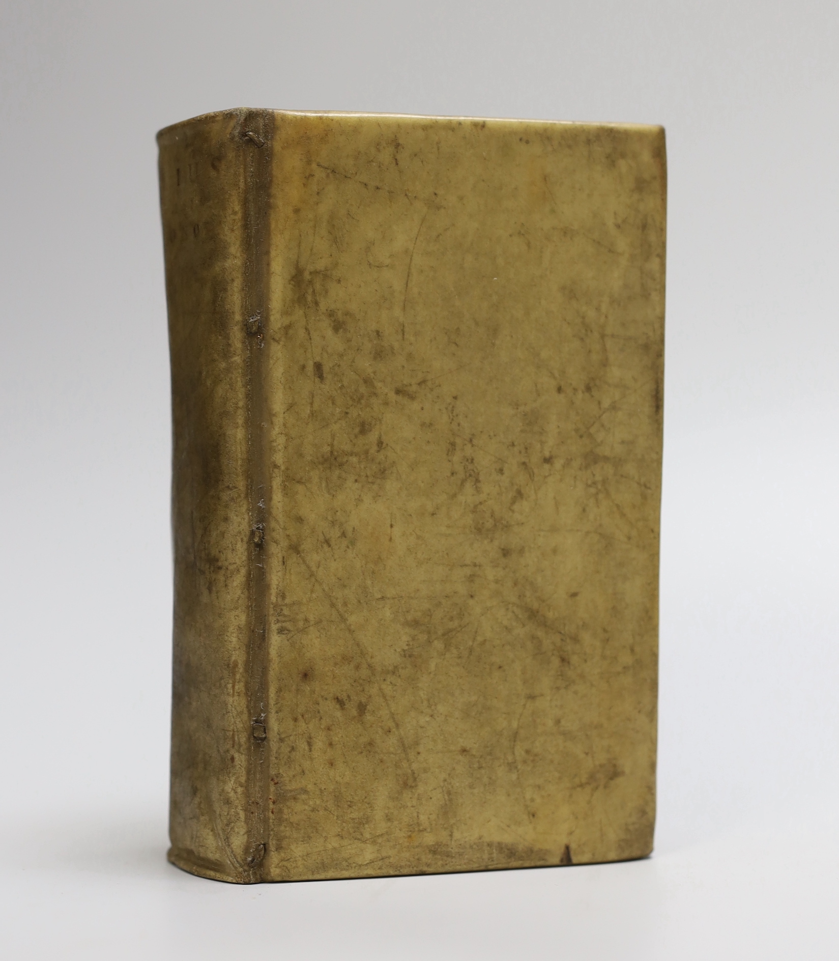 Livy, Titus - Titi Livii Historiarum Quod Extat, Ex Recensione IF Gronovii, 16mo, contemporary vellum, engraved title, Latin text in two columns, 788 pp. (complete), Danielem Elzevirium, Amsterdam, 1678
